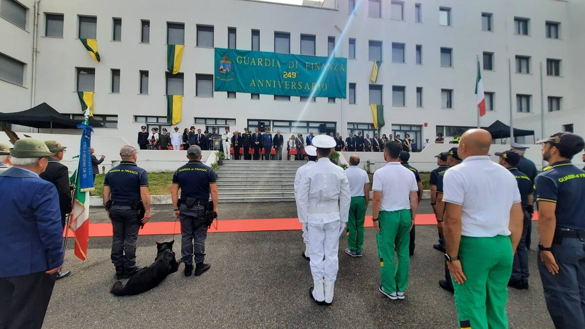 A Oristano Le Celebrazioni Per Il 249° Anniversario Della Fondazione Della Guardia Di Finanza 2176