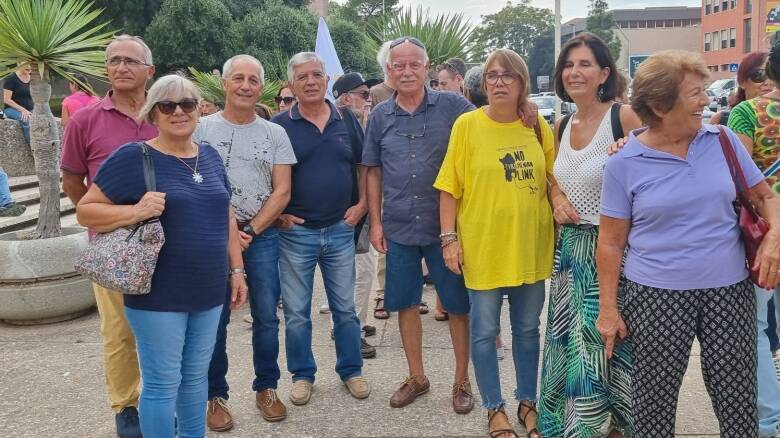 Manifestazione a Cagliari contro le speculazioni energetiche