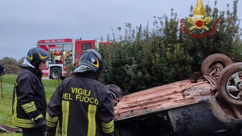 San Gavino incidente stradale mortale