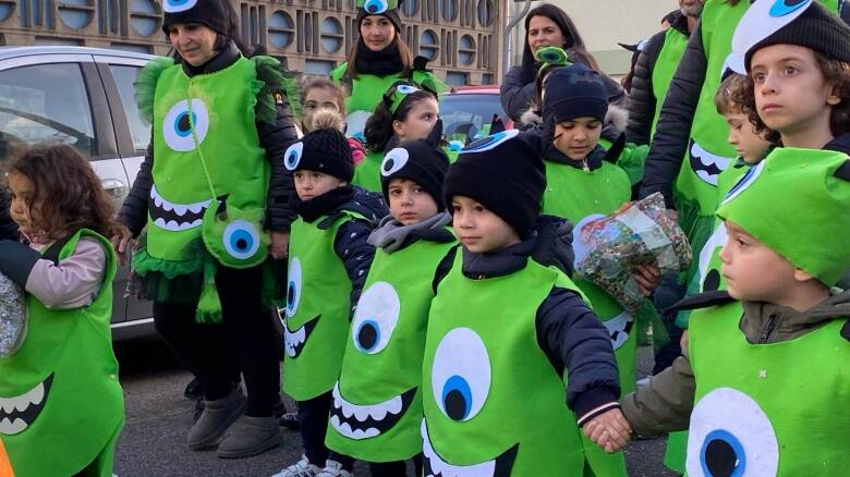 Sfilata delle ludoteche a Oristano