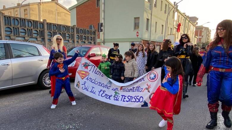 Sfilata delle ludoteche a Oristano