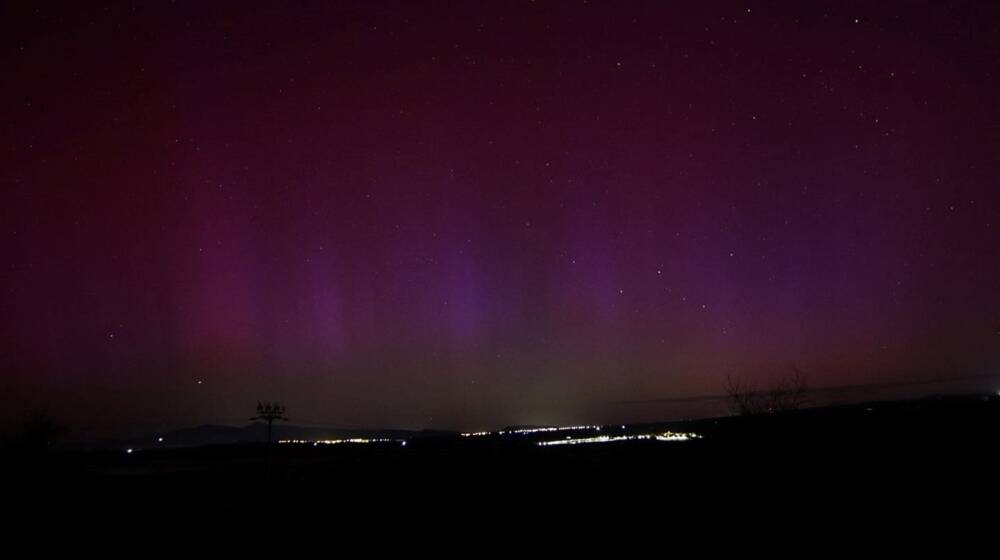 Aurora boreale - Foto Antonella Milos da pagina di Sardegna Clima Aps