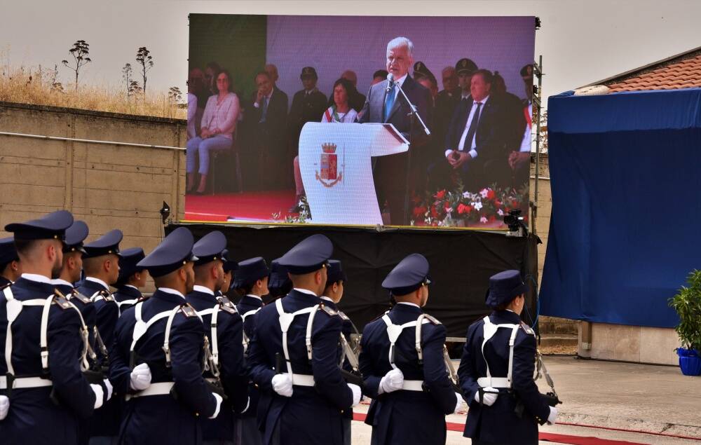 Giuramento  225° corso della Polizia - Caip Abbasanta