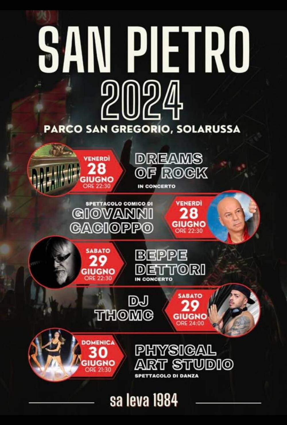 Solarussa - San Pietro festeggiamenti civili 2024