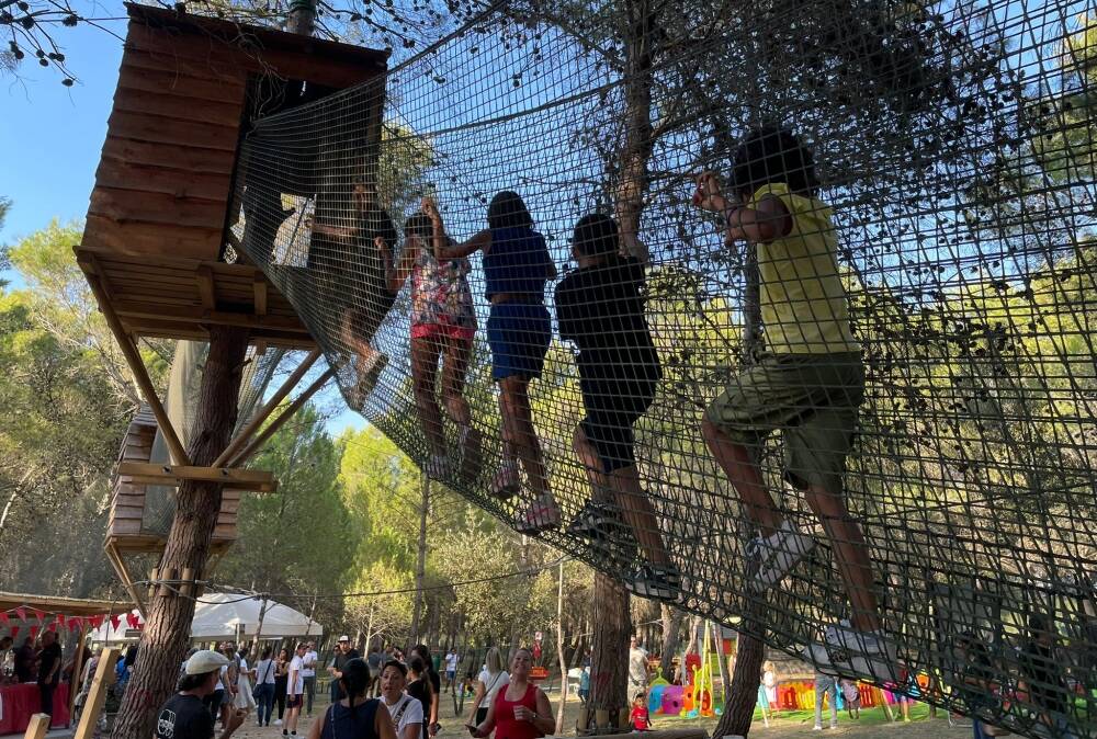 A Nurachi l'inaugurazione del parco avventura Ikarun