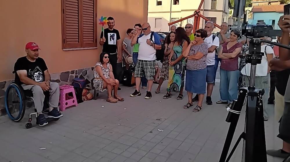 A S'Archittu la manifestazione contro le pale eoliche