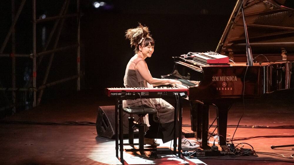 La pianista giapponese Hiromi Uehara - Foto Ufficio Stampa Fondazione Mont'e Prama