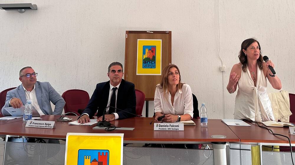 La presidente della Regione Alessandra Todde ad Abbasanta - Foto Ufficio Stampa Regione Sardegna