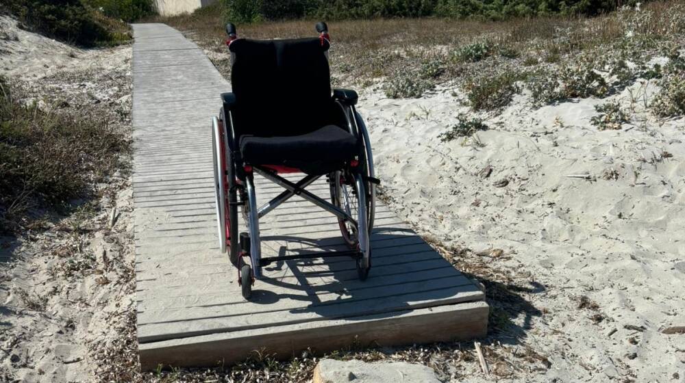 Sa Rocca - Passerella inaccessibile ai disabili