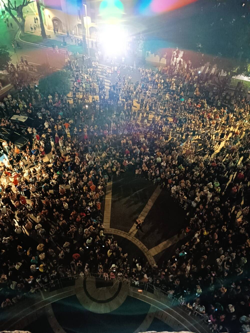 I Supereroi acrobatici scendono dalla Torre di Mariano a Oristano