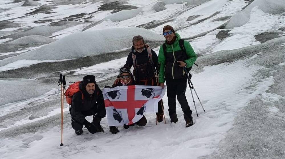 Bonarcadesi nella calotta glaciale groenlandese