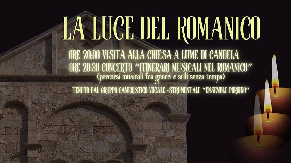 Romanico a lume di candela