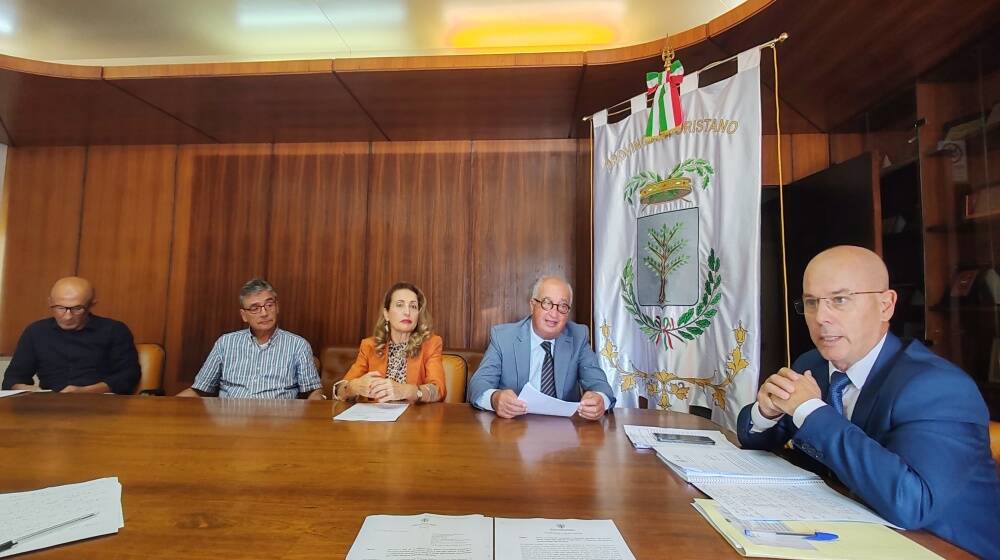 Provincia Oristano presentazione Battista Ghisu 