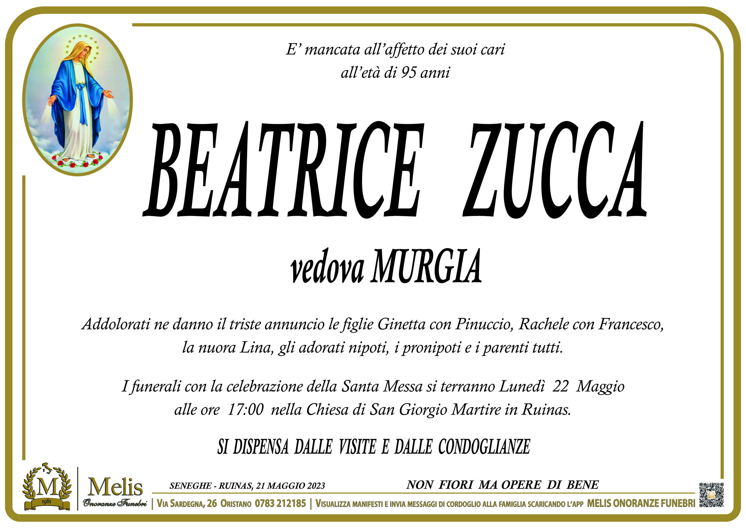 BEATRICE ZUCCA LinkOristano