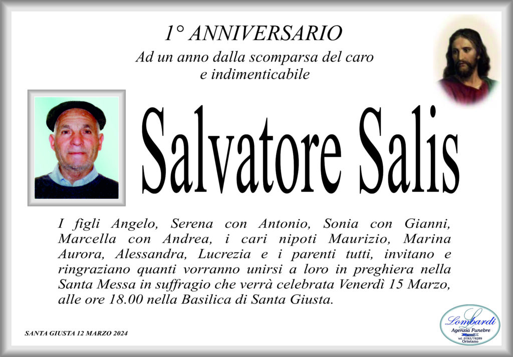 SALVATORE SALIS - LinkOristano